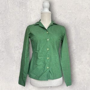 United Colors Of Benetton Green Button Down Shirt